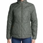 Eddie Bauer Quilted Olive Green Lightweight Jacket Photo 0