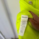 House Of CB $140 NWOT  Ella Neon Green Ruched‎ Organza Mini Dress Photo 2