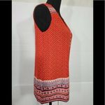 Lucky Brand NEW Drop Needle Border Print Tank Photo 1