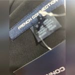 French Connection Black Arrow Crepe Pom Pom Slip Tunic Dress Photo 9