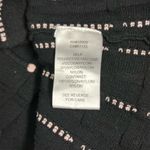 Adelyn Rae  Karissa Off Shoulder Polka Dot Stripe Sweater Ruffle Hem Midi Dress S Photo 8