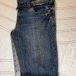 Seven7 Y2K Seven 7 Bermuda Double Button Low Rise Denim Jeans Shorts Stretch Sz 28/8 Photo 5