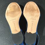 Manolo Blahnik Snakeskin Blue Sandals 36 1/2 EUC Photo 3