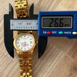 Seiko  Sports 50 Vintage Ladies Watch White Dial Date Gold Bracelet Winn-Dixie Photo 11