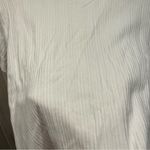 Eddie Bauer Vintage 90s-Y2K cotton ribbed white top boho classic coastal Photo 6