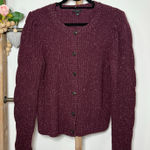 Talbots Madewell NWT Women's Soft fade Wide V Neck T-Shirt Dusty Burgundy Size Medium Photo 0