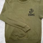 US Marine Corps Sweatshirt Green Photo 0