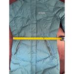 Columbia Women's Lay D Down Jacket Marine Fur Faux Hood Medium MSPR $279 Photo 7