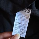 SheIn Solid Black Button Up Collared Dress Shirt Business Casual Blouse Size XL Photo 7