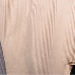 Bo+Tee  cropped leggings tan color bootie shaping style work out leggings pants S Photo 3