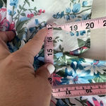 VINTAGE Early 1990's Floral Dress Open Back cottagecore prairie garden RARE Photo 14