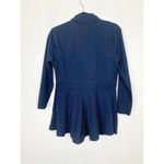 Eshakti  Top Long Sleeve V-Neck Navy Size XL 16 Photo 1