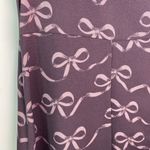 Banana Republic  Factory NWT One Shoulder Ruffle Bow Print Fit & Flare Midi Dress Photo 2