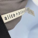 Alice + Olivia NEW Reza Genuine Leather Lambskin Sleeveless Mini Skater Dress Photo 8