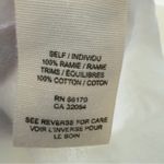 Free People  Cream Large‎ Tiered Boho Mini Lined Flowy Feminine Raw Edge Skirt Photo 4