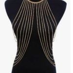 SheIn Gold Body Chain Necklace Photo 0