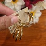 Tahari Bulky Hoop Earrings Photo 3