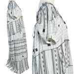 Free People Western Bohemian Jamie Embroidered Maxi Dress Size Large Ethereal Photo 6