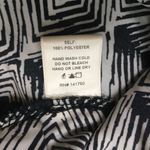 Orange Creek Black & White Print Shorts Pom Poms Small Photo 9