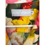 Jams World  Size Small Floral Print Short Sleeve Button Down Shirt Hawaii Photo 2