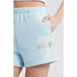 The Mayfair Group Your Emotions Are Valid Sweat Shorts Blue Small/Medium Photo 1
