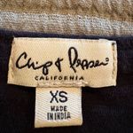 Chip & Pepper  3/4-sleeve V-neck top with red embroidery detail women’s XS Photo 4