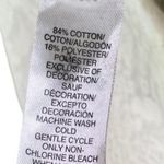 Ann Taylor LOFT Floral Laced Long Sleeve Top Stretch Small Ivory White #4258 Photo 7