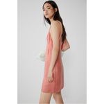 ZARA  Fillsens Slip Dress in Pink Peach Pearlescent 
NWT V Back Blogger Fav Small Photo 3