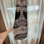 INC International Concepts Printed Maxi Dress Small Halter Boho Artsy Flowy Photo 10