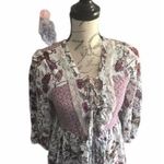 Absolutely  famous BoHo blouse size small floral Photo 4