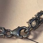 Sterling Silver CZ Diamond Tennis Bracelet Silver Photo 4