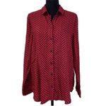 Banana Republic Red & Black Printed
Shirt(Size Medium) Photo 1