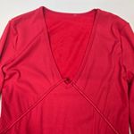 Free People  x Intimately FP Victoria Plunge Bodysuit In Garnet Rose Photo 4