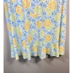 Lands' End  Citrus Lemon Lime Women's 3X Ruffle Hem‎ Wrap Sun Dress Swim Coverup Photo 8