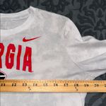 Nike Georgia  white platinum bulldogs campus tie-dye long sleeve t-shirt small Photo 6
