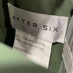 After Six After‎ Six Skinny One-Shoulder Trumpet Gown With Front Slit Size 16 Photo 7