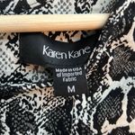 Karen Kane NWT  snakeskin A line dress Photo 2