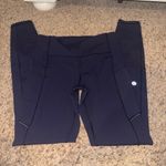 Lululemon Navy Lulu leggings Photo 1