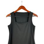 Black Sleeveless Square Neck Top Womens S Photo 2