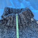 Croft & Barrow  Marled Black and Brown Turtleneck Sweater size small Photo 5