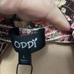 Oddi Officer Smocked Tiered Floral Peasant Dress Photo 8