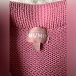 Show Me Your Mumu Crawford Collared Sweater Pink Knit Photo 3