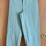 Madewell The Emmett Wide-Leg Crop Pant: Welt Pocket Edition 30 X 27 Pistachio Photo 0