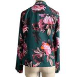 Anthropologie Cartonnier Floral Print Blazer Size 6 Green Photo 4