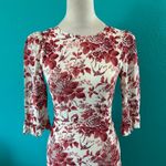 Reformation Doutzen Mini Dress Ruffled Floral Toile De Jouy Bell Sleeve Party 4 Photo 1