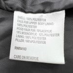 Calvin Klein Womens XS Quilted Jacket Black Full Zip Wind Stop Winter Fall Photo 7