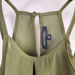 PaperMoon  Olive Green Double Strap Tank - Size - XS Photo 2