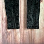 Michael Kors MICHAEL  Size S Black Penne Velvet Leggings Pull On Pants Photo 4