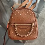 Michael Kors  Elliot Messenger Leather Backpack with Rivets, New w/Tag $298 Photo 8