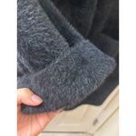 J. McLaughlin SOFT BLACK Button Front Stadium Coat Size M Trench Photo 5